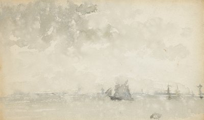 Grau und Silber - Nordsee, ca. 1884 von James Abbott McNeill Whistler